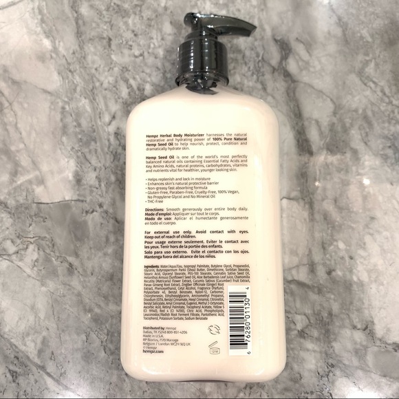Hempz original body lotion - Picture 2 of 3